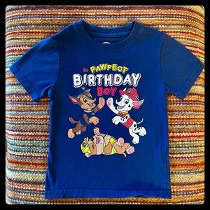 4T Paw Patrol “Birthday Boy” T-Shirt 💙🐾